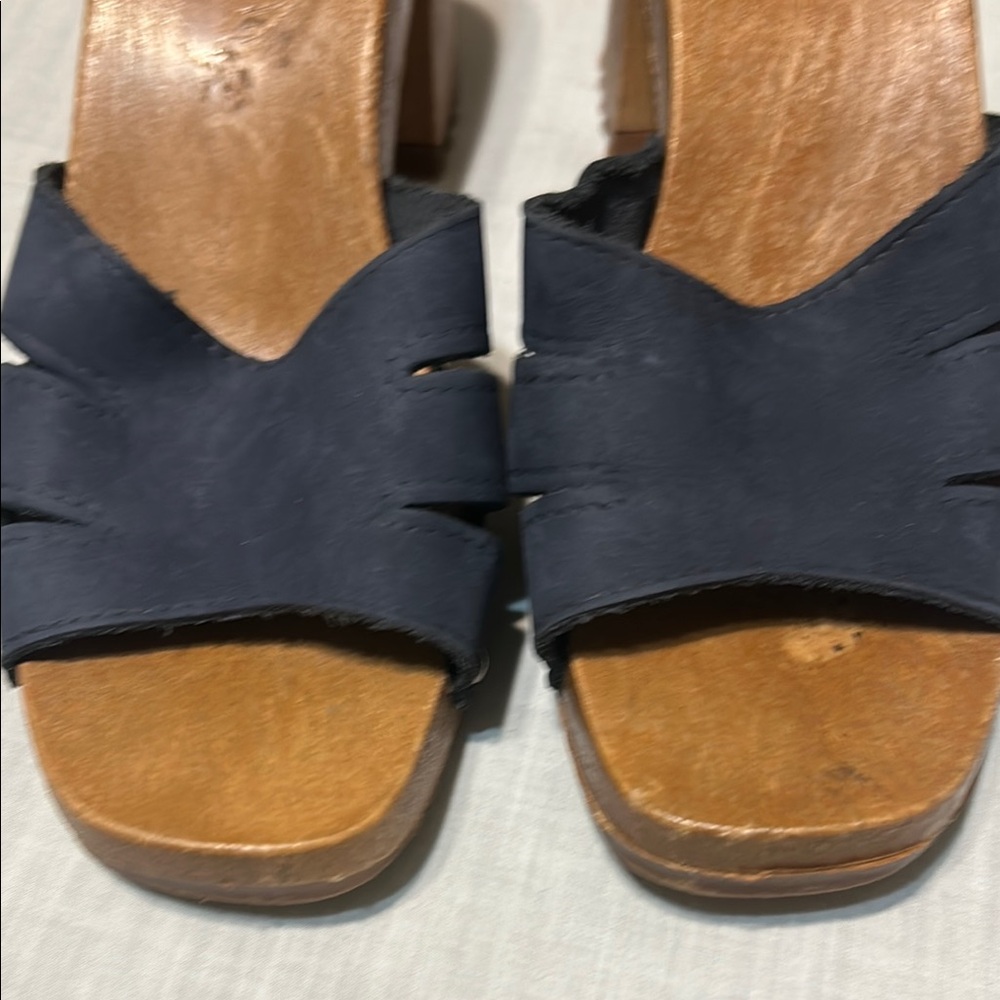 The Leather Collection Women's Heeled Sandals Made in Italy - Picture 7 of 7